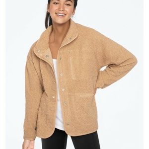 NWT VS Cozy Snap Front Jacket M Victorias Secret